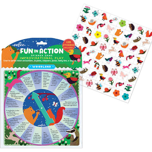 Woodland Fun In Action Spinner Game