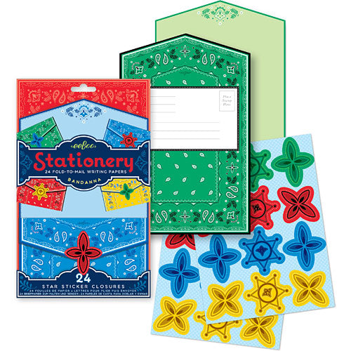 Bandanna Fold-to-Mail