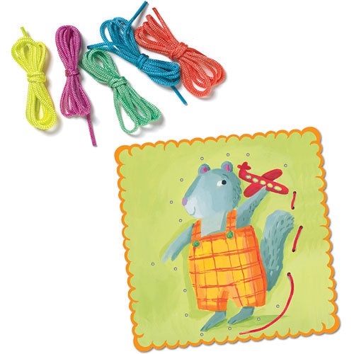 Friendly Animals Lacing Cards (2ED)
