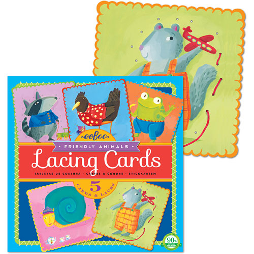 Friendly Animals Lacing Cards (2ED)