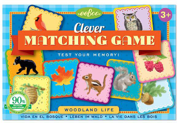 Woodland Life Clever Matching Game