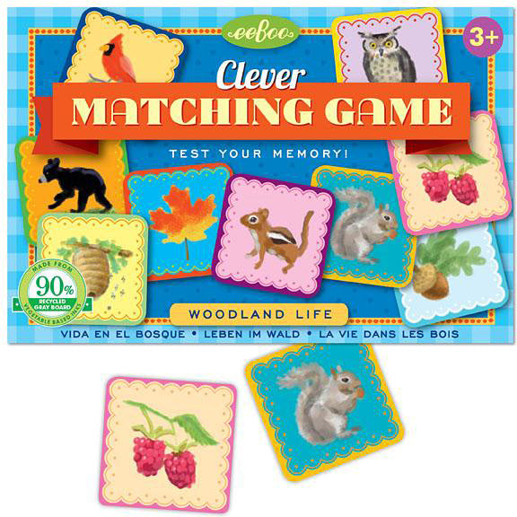 Woodland Life Clever Matching Game