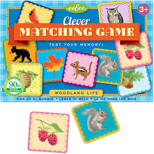 Woodland Life Clever Matching Game