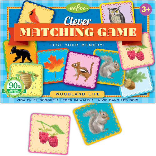 Woodland Life Clever Matching Game