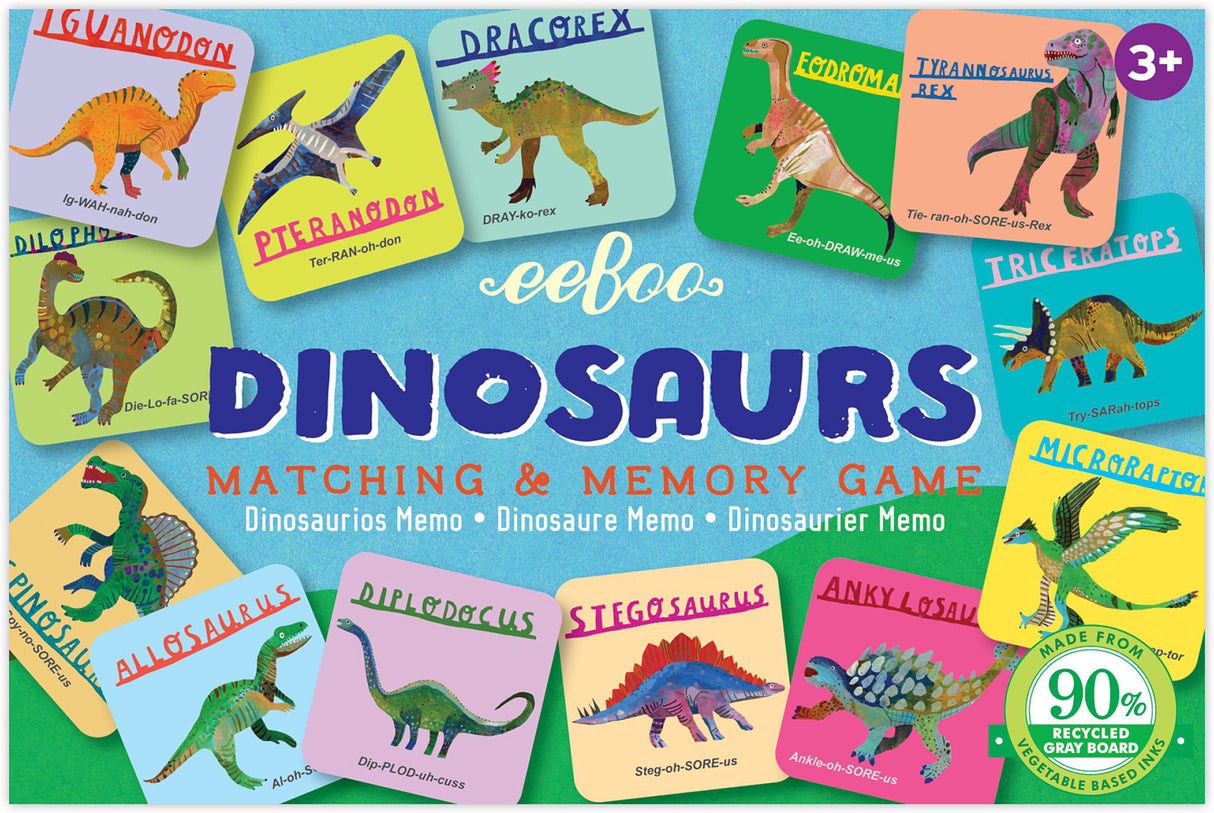 Dinosaurs Memory & Matching Game