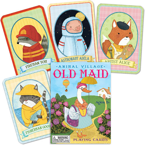 Animal Old Maid Playing Cards