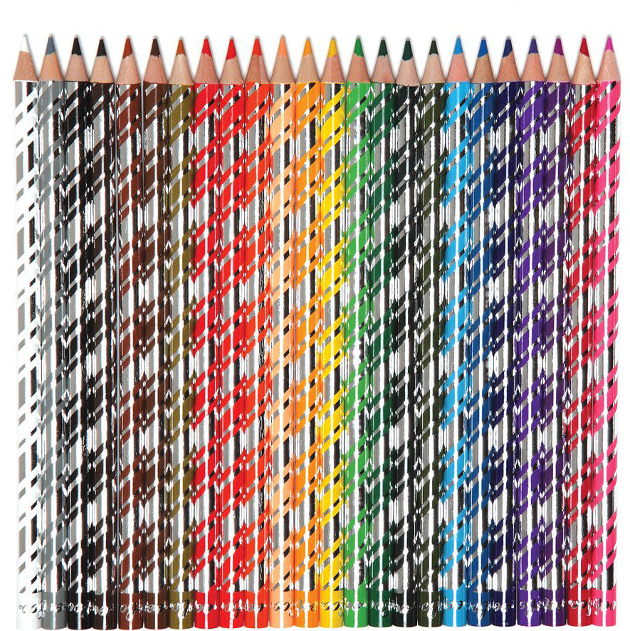 Birds with Berries 24 Color Pencils