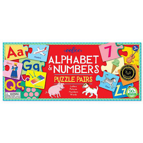 RV Alphabet & Numbers Puzzle Pairs