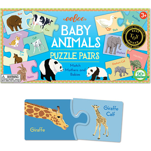 RV Baby Animal Puzzle Pairs