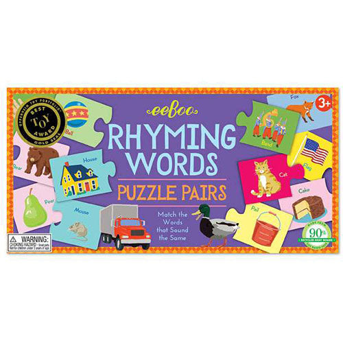 RV Rhyming Puzzle Pairs