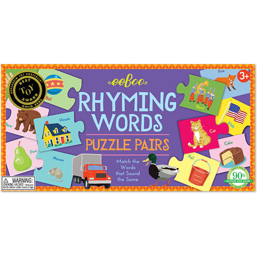 RV Rhyming Puzzle Pairs