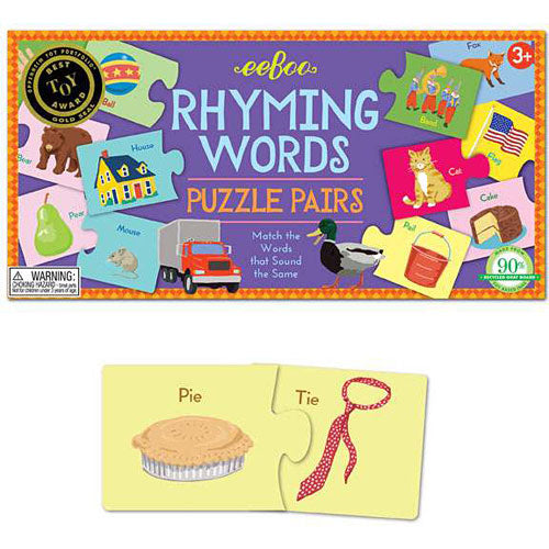 RV Rhyming Puzzle Pairs