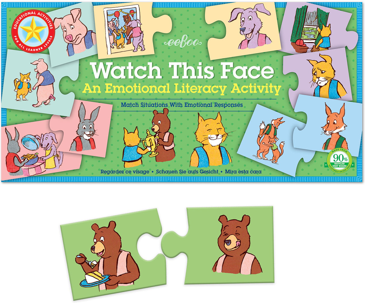 Watch This Face All Learner Puzzle Pairs