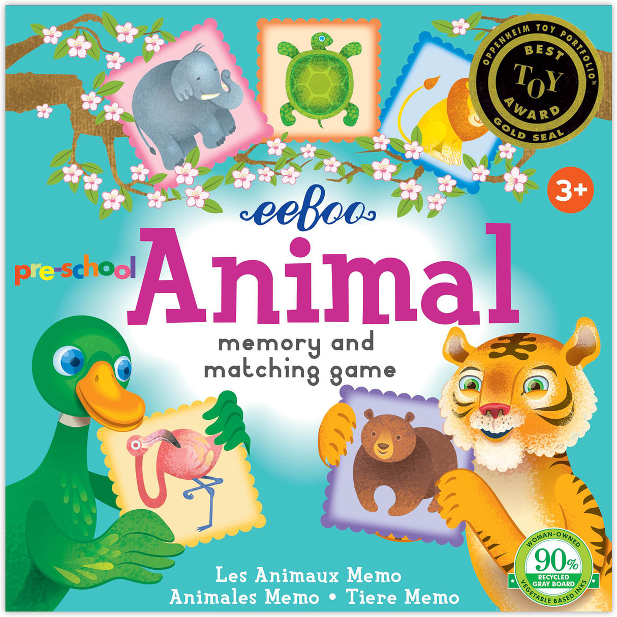 Pre-School Animal Memory Game (2ED)