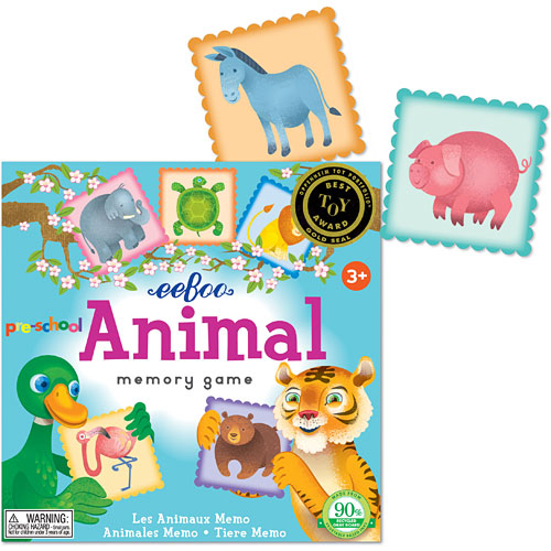 Pre-School Animal Memory Game (2ED)
