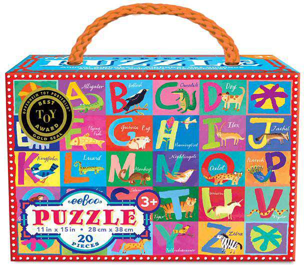 Animal Alphabet 20pc Puzzle