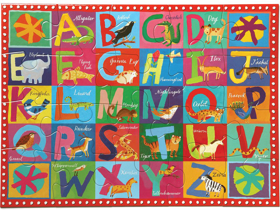 Animal Alphabet 20pc Puzzle