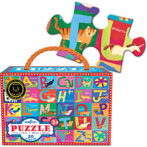 Animal Alphabet 20pc Puzzle