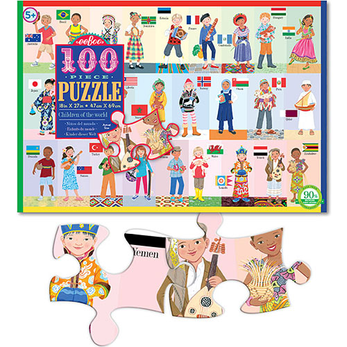 Children of the World 100 Piece Puzzle
