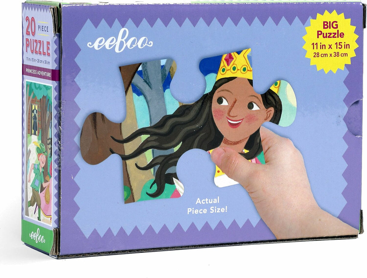 Princess Adventure 20 Piece Big Puzzle