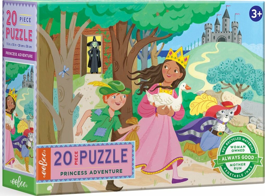 Princess Adventure 20 Piece Big Puzzle