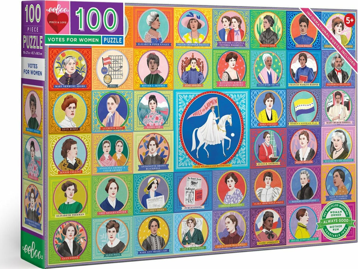 Votes For Women 100 Piece Puzzle