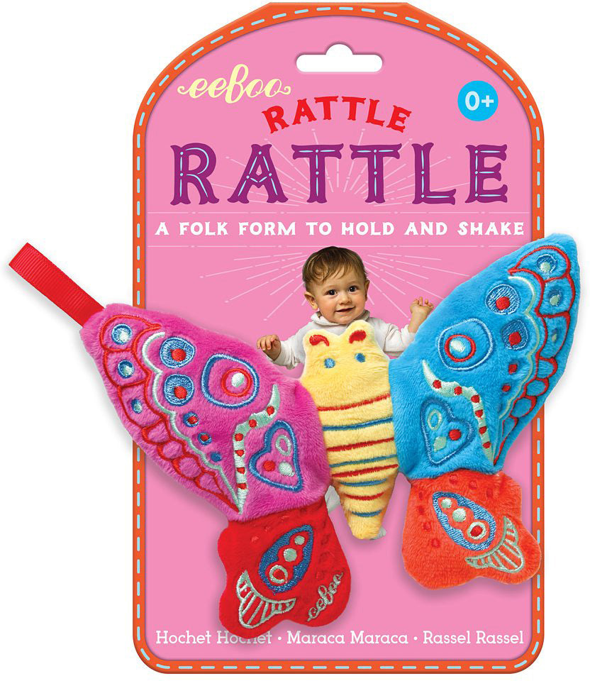 Butterfly Rattle Rattle