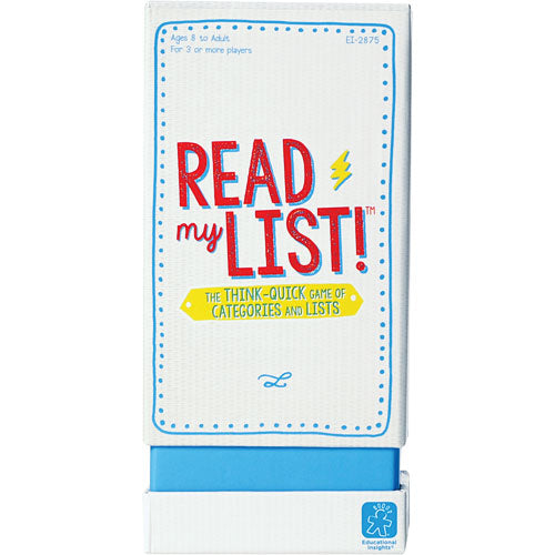 Read My List! Game