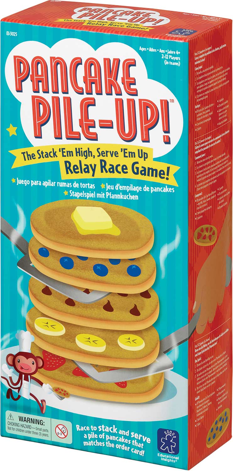 Pancake Pile-Up! Relay Game