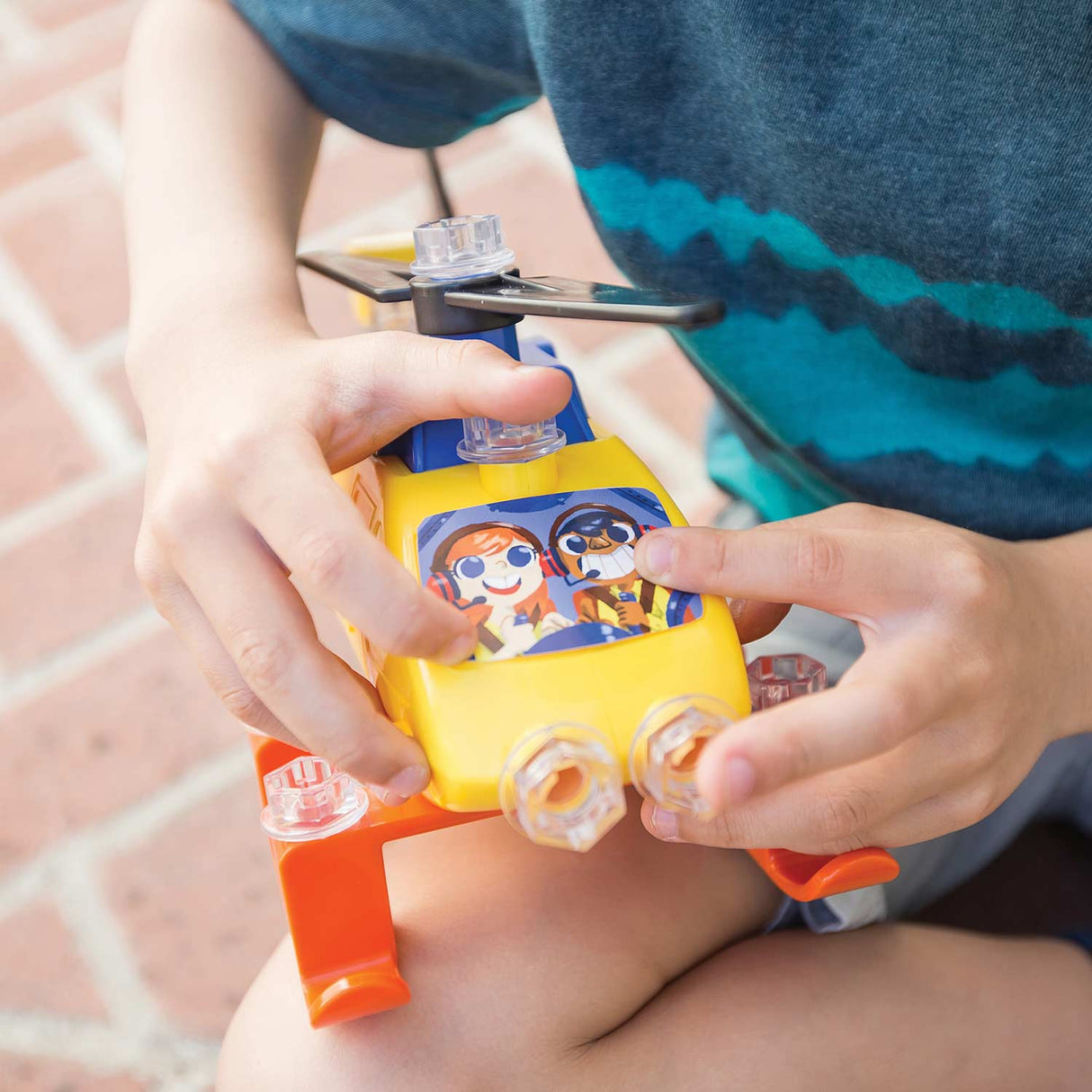 Design & Drill Power Play Vehicles Helicopter