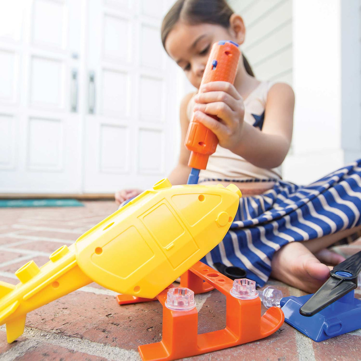 Design & Drill Power Play Vehicles Helicopter