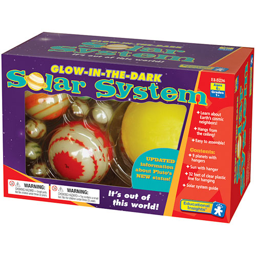 Glow in the Dark Solar System Catalog 2012