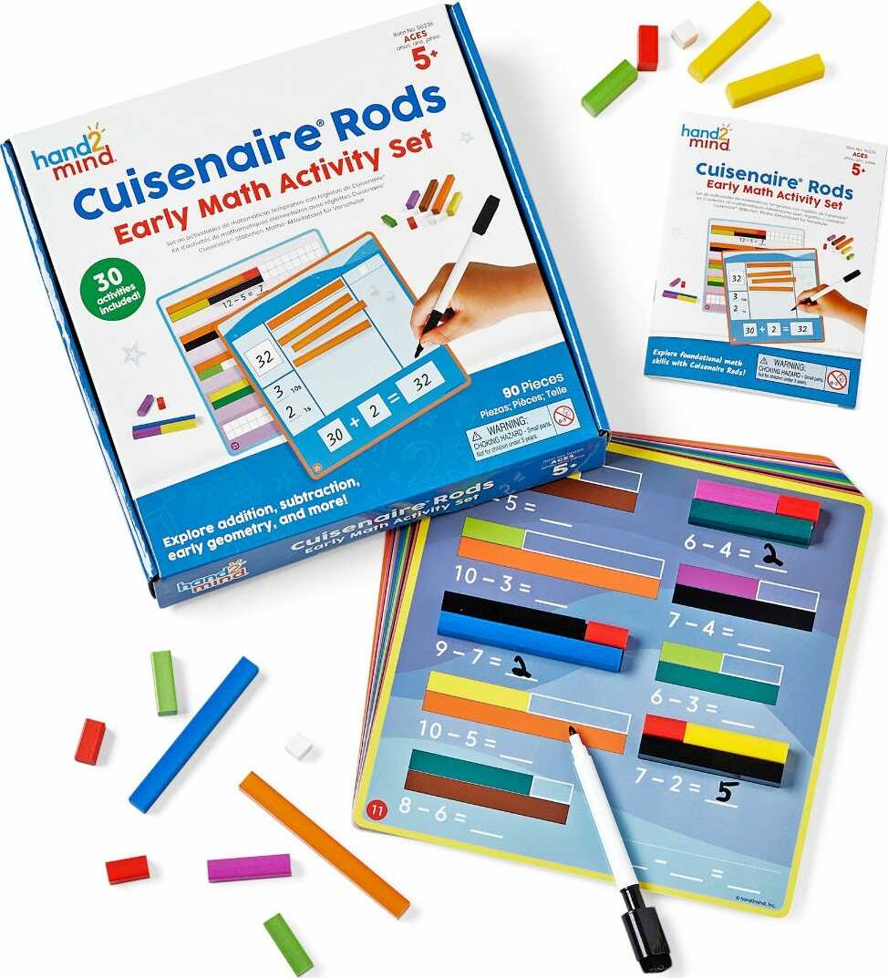 Cuisenaire Rods Early Math Activity Set