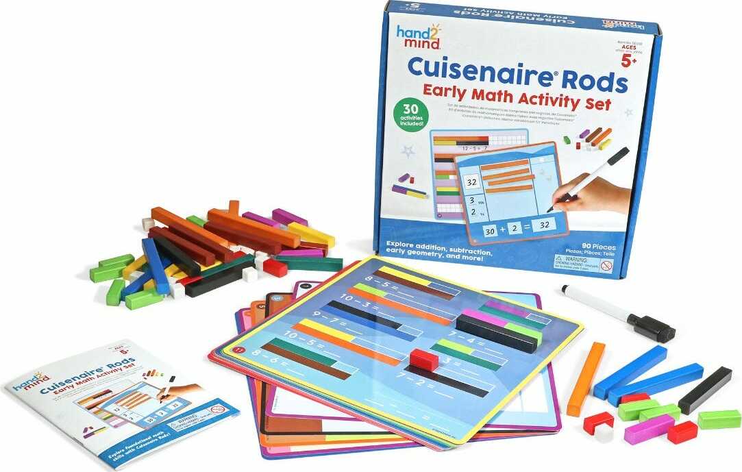 Cuisenaire Rods Early Math Activity Set