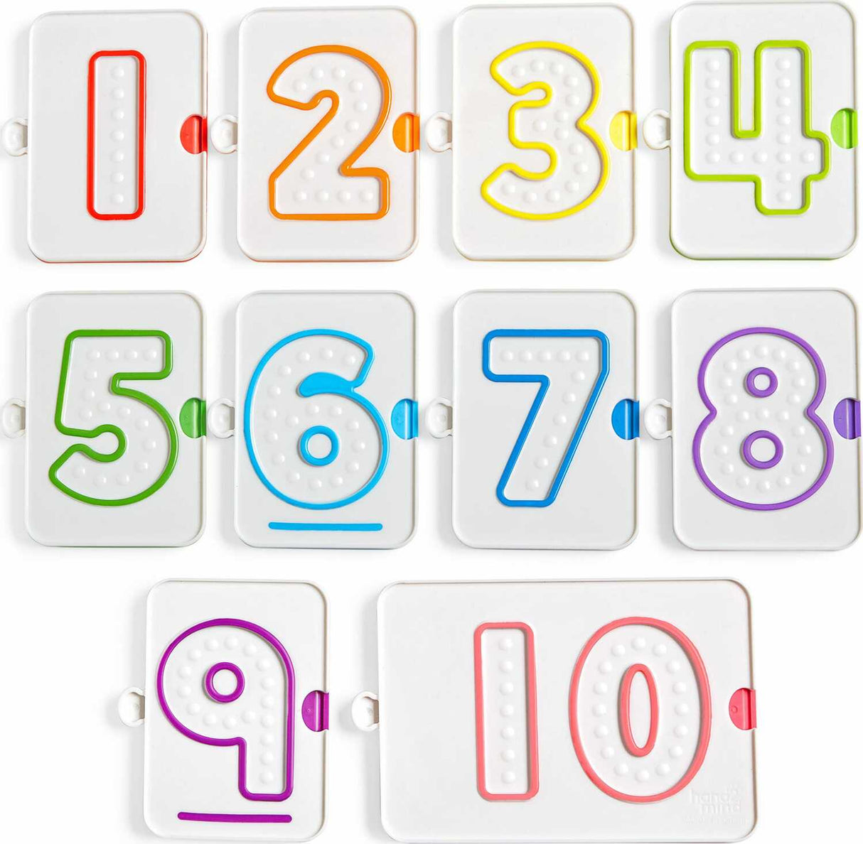 Sensory Number Trays