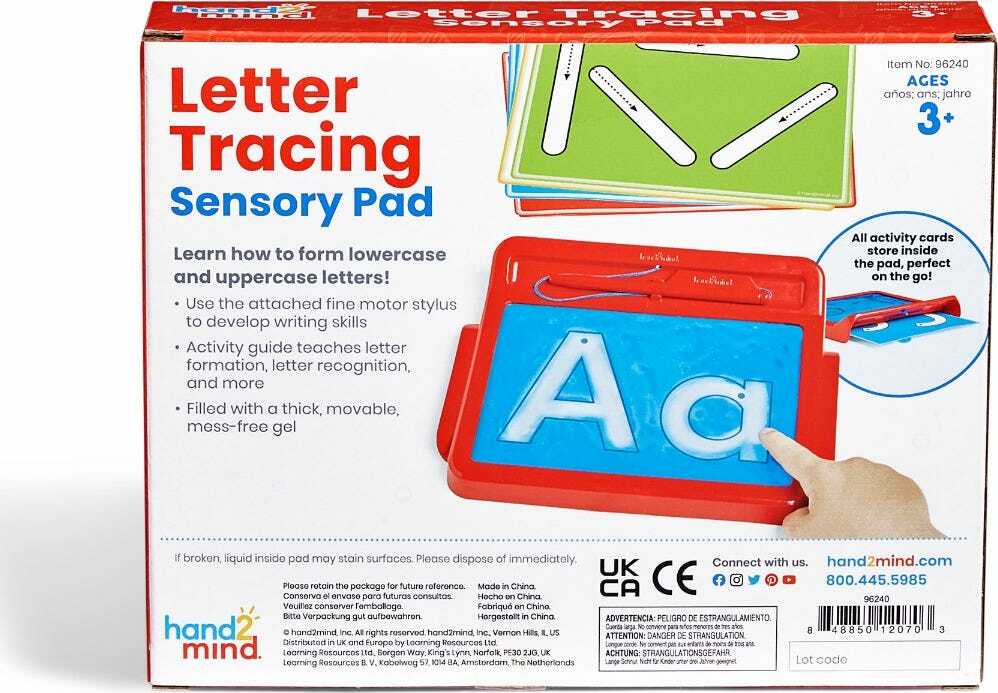 Letter Tracing Sensory Pad