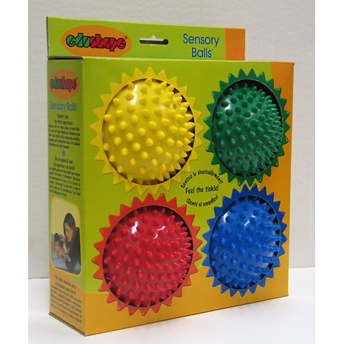 Sensory Ball Set Of 4 - 4 In.