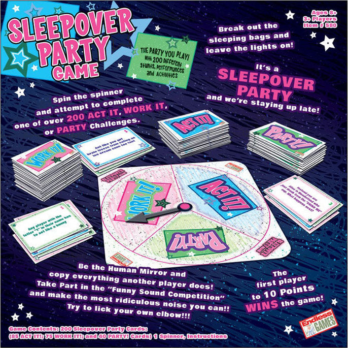 the Sleepover Party Game