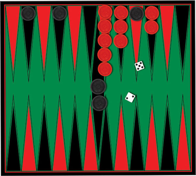 Checkers, Chess Backgammon