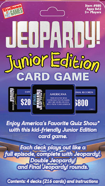 Jeopardy! Card Game Junior Edition