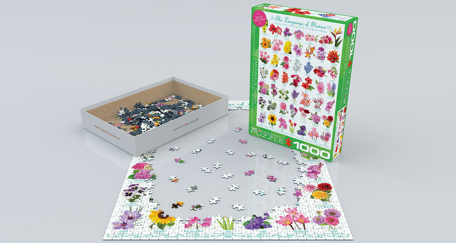 The Language of Flowers 1000-Piece Puzzle