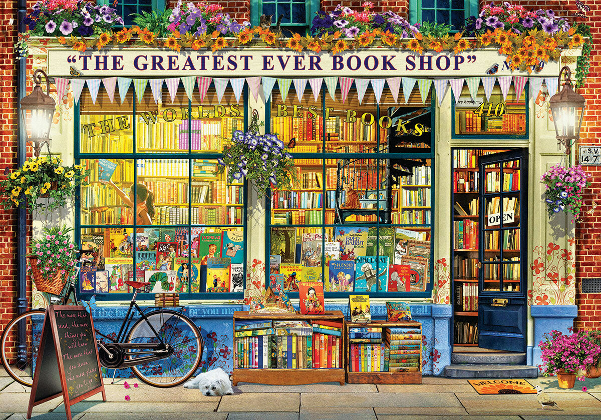 The Greatest Bookstore In The World 1000-piece Puzzle