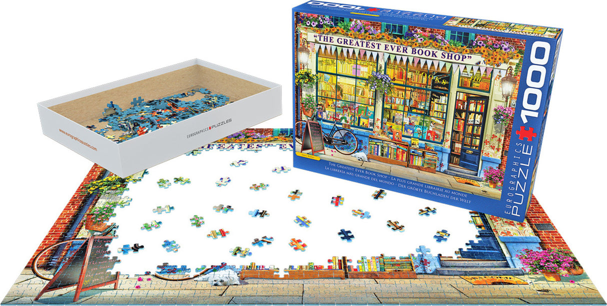 The Greatest Bookstore In The World 1000-piece Puzzle
