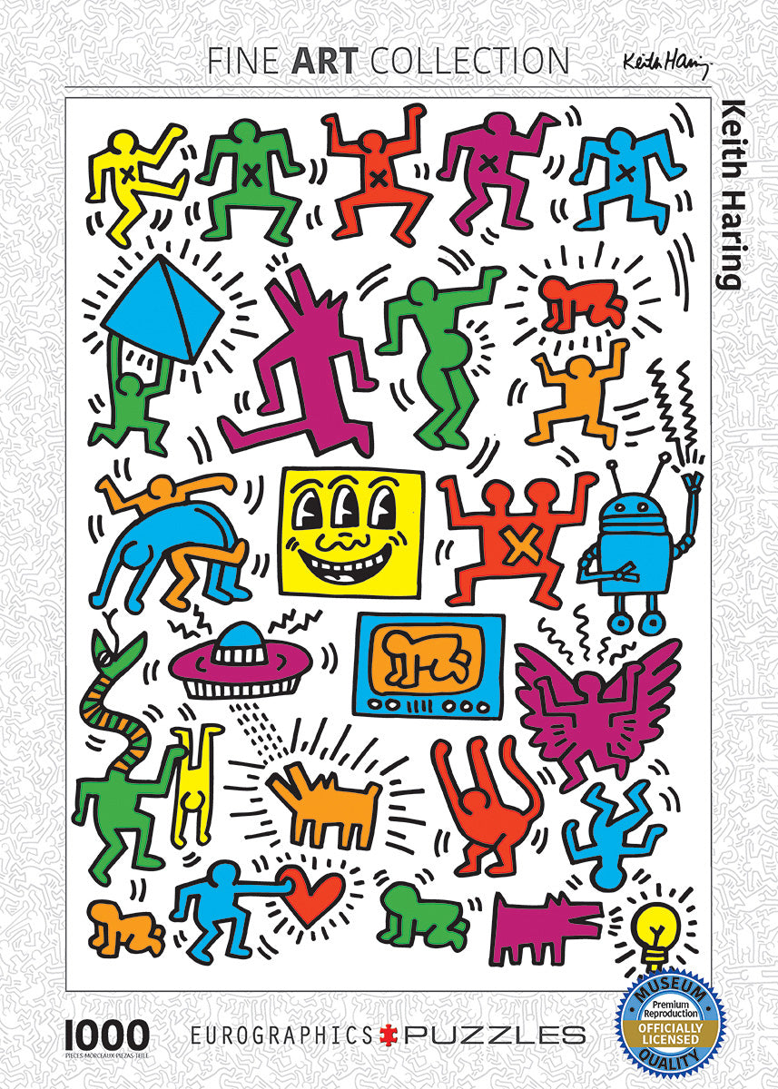 Collage By Keith Haring 1000-piece Puzzle