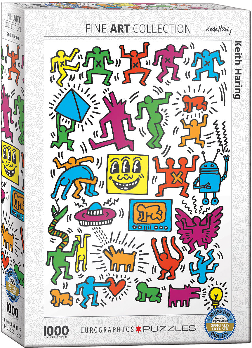 Collage By Keith Haring 1000-piece Puzzle