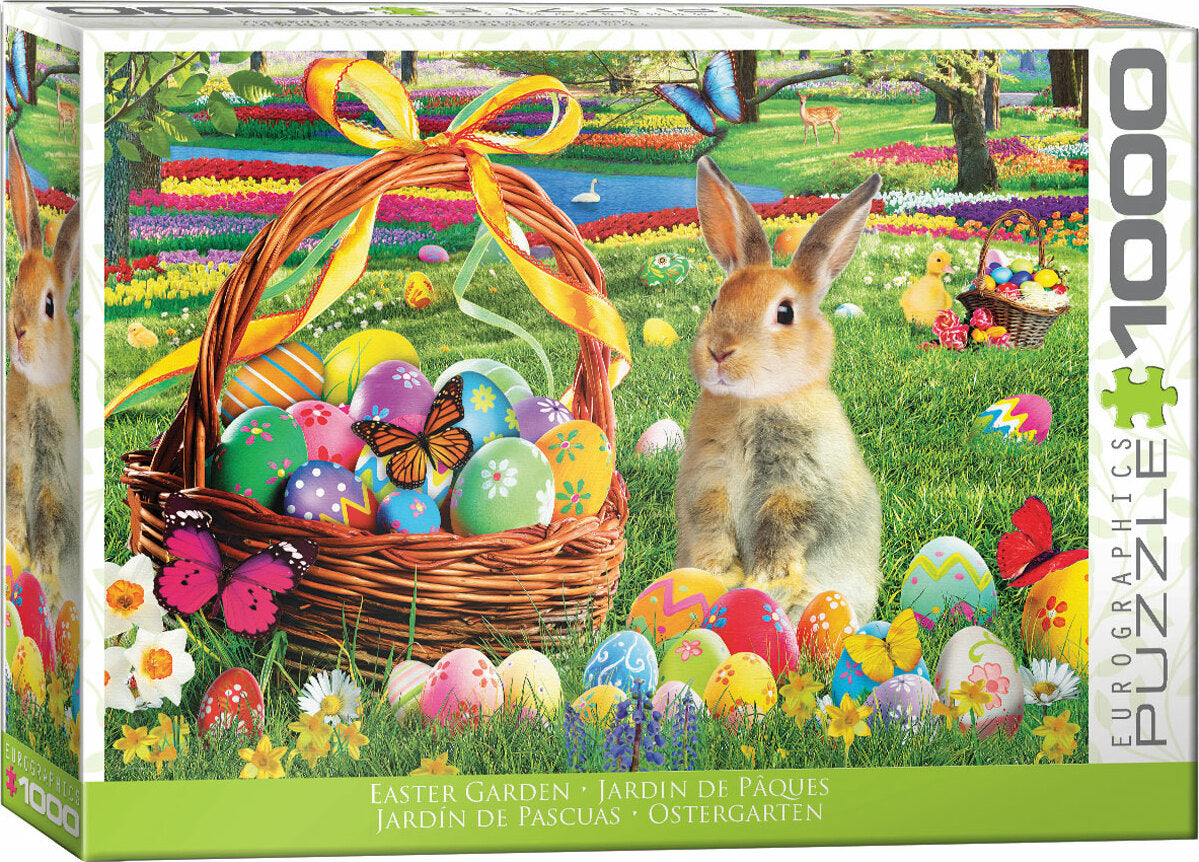 Easter Garden (1000 pc puzzle - Gardens)