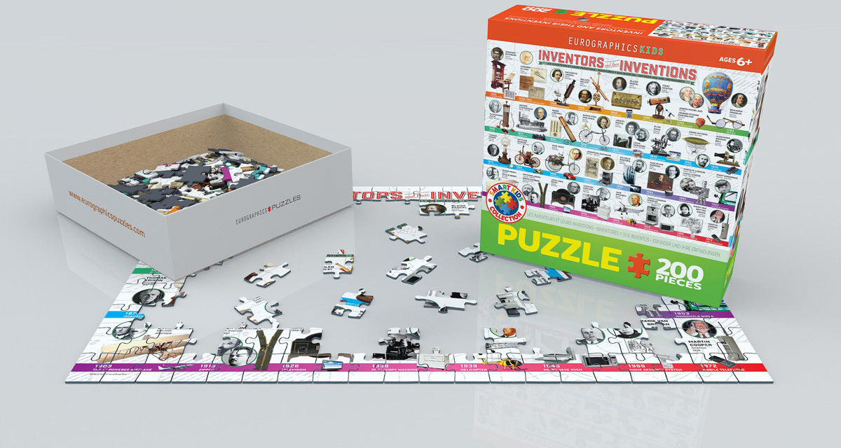 Great Inventions 200-Piece Puzzle