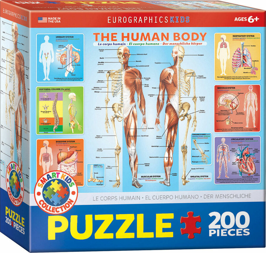 Human Body 200-Piece Puzzle