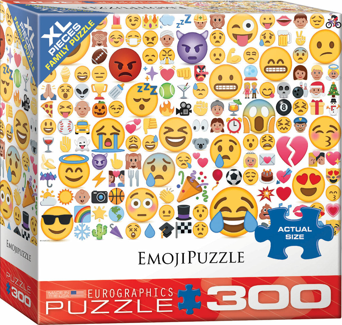 Emojipuzzle 300-Piece Puzzle