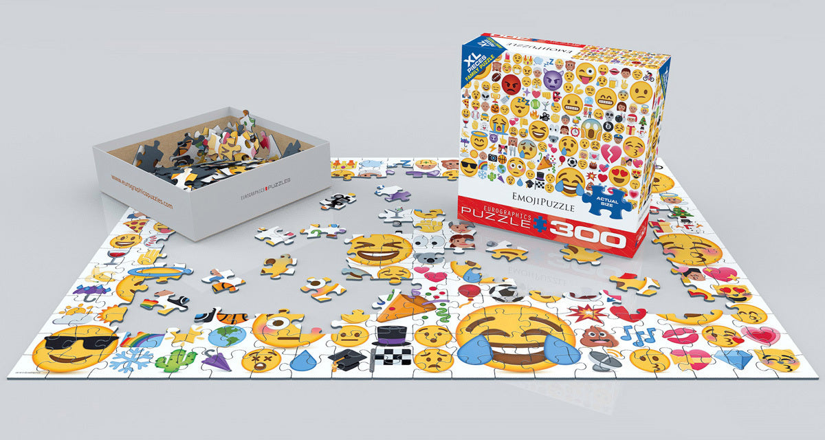 Emojipuzzle 300-Piece Puzzle